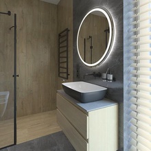 duas maravilhosas casas de banho interiores arquitetura interior pia wc serviço chuveiro banheira casa 3d print model - Mito3D