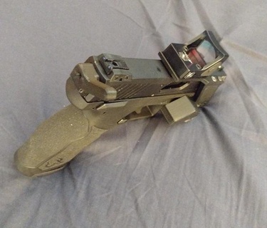 tx22 Laden Griff Stier 22lr 2a glock 3d print model - Mito3D