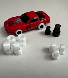 tyco yuva araba tekerlek Ayarlamak Araçlar uzak kontrol 3d print model - Mito3D