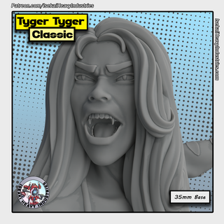 tecidos maravilha crise protocolo vingadores Tigra 3d print model - Mito3D