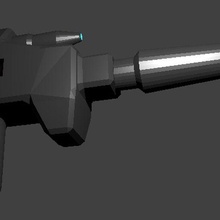 type-a photon blaster transformers action figure toy gun 3d print model - Mito3D
