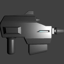 type c foton Lazer transformatörler aksiyon şekil oyuncak tabanca 3d print model - Mito3D
