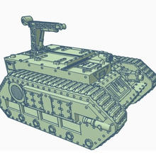 type 19 trojan mod0 game 28mm apc astra militarum chimera imperial miniature tank warhammer40k warhammer 40000 40k games 3d print model - Mito3D