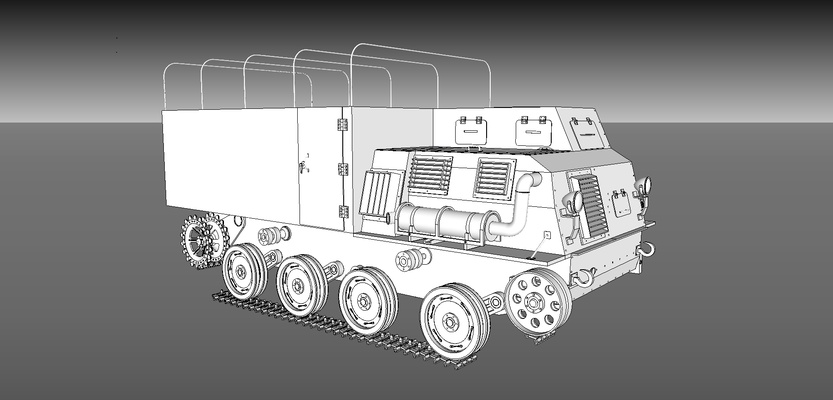 genere 1 ki durante seconda guerra mondiale giappone serbatoio ww ii vettore modello miniatura 35 scala mondo tankette traccia collegamento blindato 3d print model - Mito3D