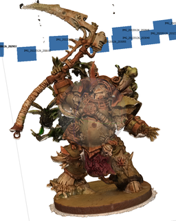 tifo viaggiatore warhammer nurgle Morte guardia caos 40k 3d print model - Mito3D
