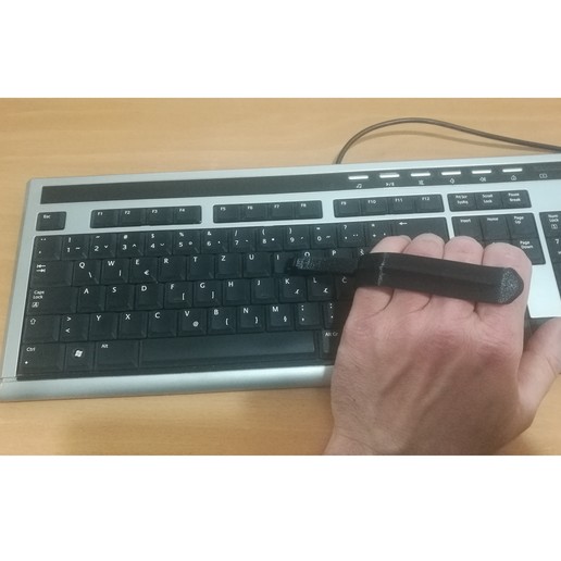 typing aid tool 3D print model - Mito3D