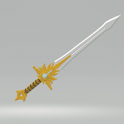 tyrael warcraft sword 3d print model - Mito3D