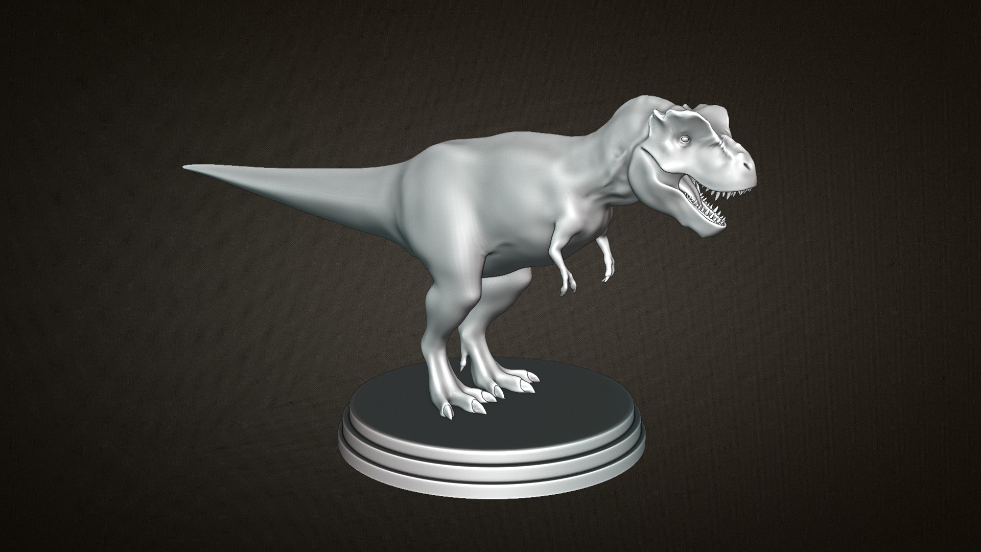 tyrannolophosaur dinosaur 3d printing toy print model toys 3D print model - Mito3D