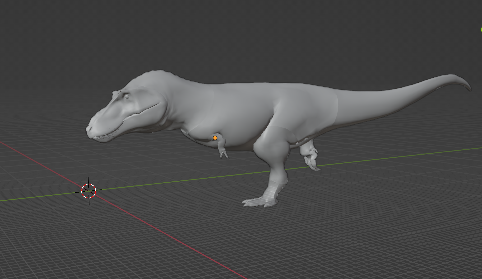 tyrannosaure île trex dinosaure 3D print model - Mito3D