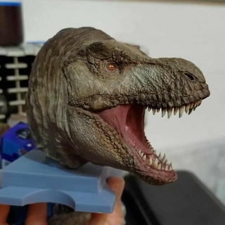 tiranosaurio busto tirano saurio Rex dinosaurio imán cabeza t rex 3d print model - Mito3D