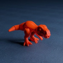 tirannosauro flessibile articolato arte animale 3d print model - Mito3D