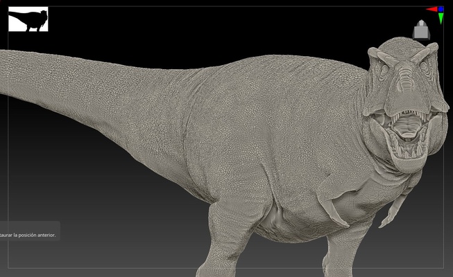 tyrannosaurus rex t dinozor dinozorlar 3d print model - Mito3D