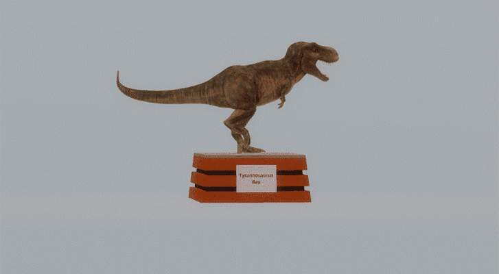 tyrannosaurus rex tiranozor sanat t rex dinozor hayvan yaban hayatı heykel jurassic jurassicpark jurassicworld kayıp dünya velociraptor raptor doğa tarih öncesi fosil müze 3d print model - Mito3D