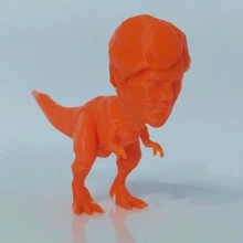 tyrannosaurus rex benedict cumberbatchs kafa sanat aktör İngiltere İngiliz dinozor doktor garip komik gag hediye holmes kertenkele mem mini minyatür model sürüngen heykel sherlock trex watson 3d print model - Mito3D
