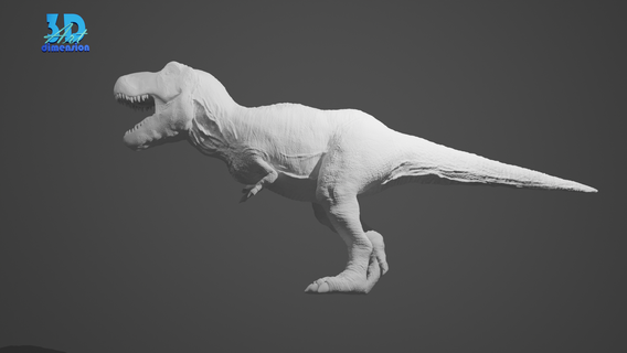 tiranossauro t rex dinossauro arte 3d print model - Mito3D