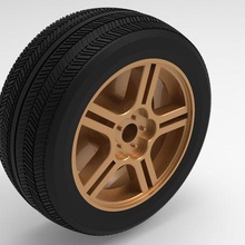 pneu rc voiture modèle 3d print model - Mito3D