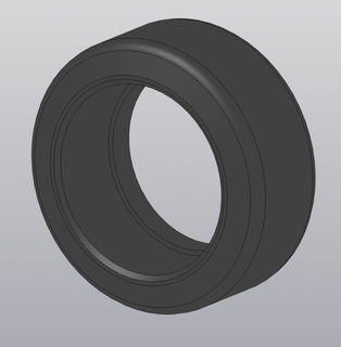 Reifen Art glatt 1 64 Rahmen Benutzerdefiniert heiße Räder Felgen Druckguss Tomica welly 3d print model - Mito3D