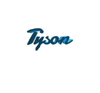 tyson boy male man first name decoration art home day bricoloup 3d 3d print model - Mito3D