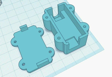 u-blox neo-6p case diy electronics enclosure 3d print model - Mito3D