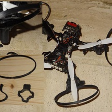 İHA koruma qx105 eachine bat gadget drone dayak 3d print model - Mito3D