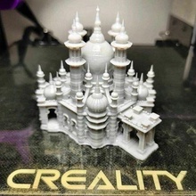 ubudiah mosque malaysia architecture art building craft replica landmark collection 3d print model - Mito3D