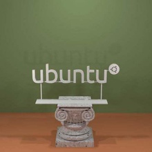 ubuntu logo art signs logos 3d print model - Mito3D