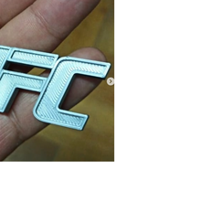 ufc keychain key ring pendant sport fight logo 3d print model - Mito3D