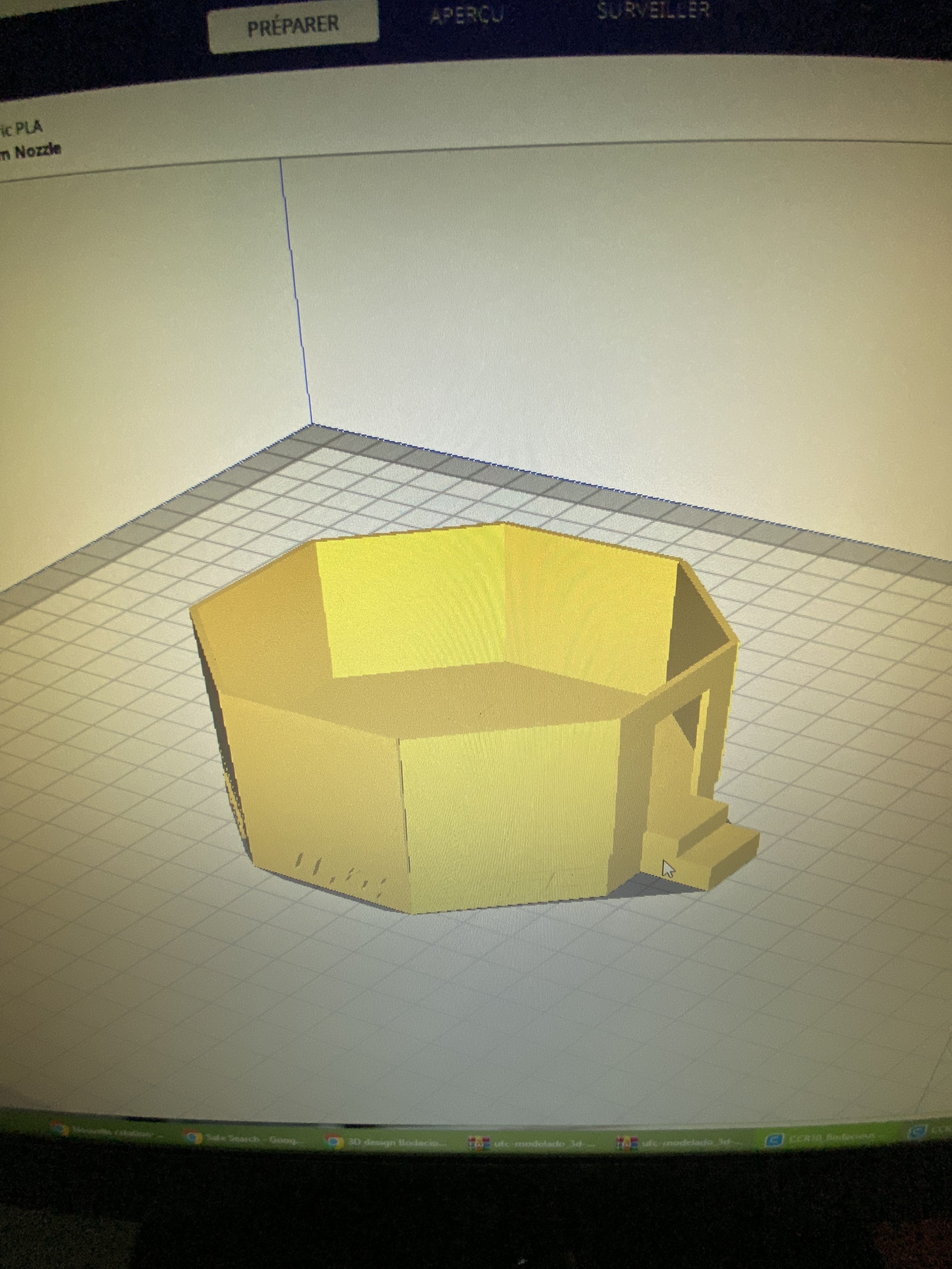 ufc octágono 3D print model - Mito3D