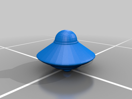 UFO 3d Drucken 3d print model - Mito3D
