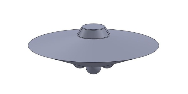 ufo uap non identificato aerea fenomeni 3d print model - Mito3D