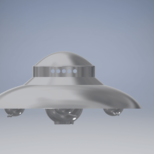 ufo game 3D print model - Mito3D