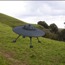 ufo various space flying saucer 3d print model - Mito3D