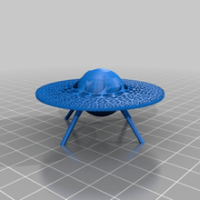 ufo gioco i veicoli 3d print model - Mito3D