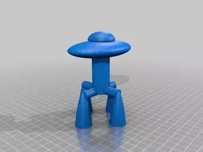 OVNI bougeoir 3d print model - Mito3D