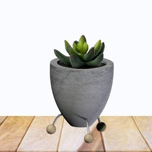 ufo cônico vaso flores arquitetura 3d potes plantas decoração impression3d recurso ufos 3d print model - Mito3D