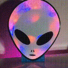 OVNI signe art extraterrestre décoration décor extra terrestre RVB 3d print model - Mito3D