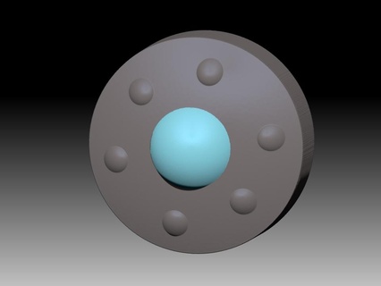 ufo sólido xampu mofo Sabonete bomba bombas banho pressione Ovni estrangeiro 3d print model - Mito3D