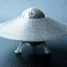 ufo spinning esterno del disco gioco i veicoli il veicolo giocattolo filatura astronave navicella spazio la rotazione modello alien aeromobili 3d print model - Mito3D