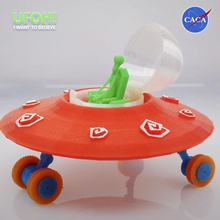 ufoh jeu jouet voiture les roues de l'espace vaisseau spatial pièces en mouvement 3d print model - Mito3D