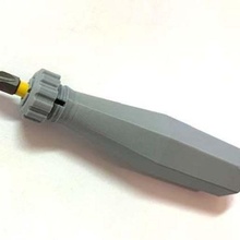 ufs-084b hex bit - septagon handle collet tool holder hexbit screwdriver hand tools 3d print model - Mito3D