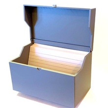 ufs 121 3x5 carte fichier boîte recette titulaire soutien 3x5card cartes Bureau 3d print model - Mito3D