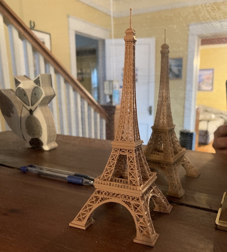 ufs 138 Eiffel Turm Herausforderung 2023 Paris Frankreich architektonisch 3D print model - Mito3D