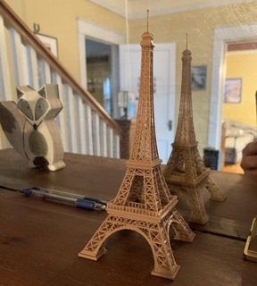 ufs 138 Eiffel tour défi 2023 Paris France architectural 3d print model - Mito3D