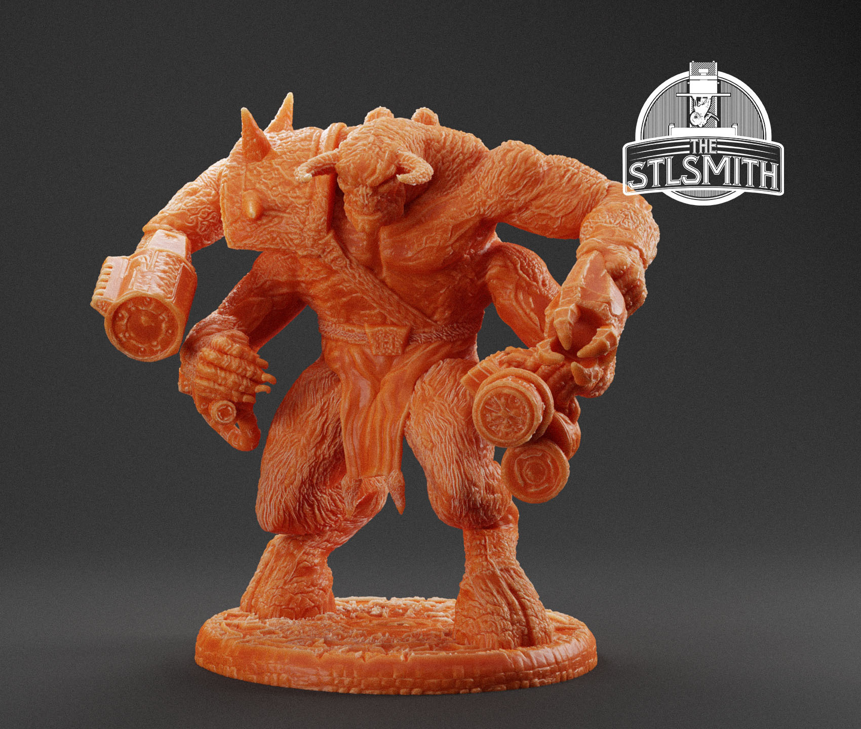 ugh-zan iii serious sam miniature st Game enemy creature stl mini tabletop figure 32mm file model game mental video 3D print model - Mito3D