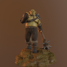 ugruha orco gioco creatura monster orc medievale fantasia guerriero carattere 3d print model - Mito3D