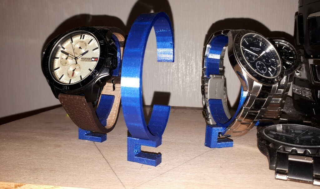uhren halter watchholder accessories accessory clock watch stand 3D print model - Mito3D