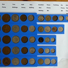 uk coins holders art badges 3d print model - Mito3D