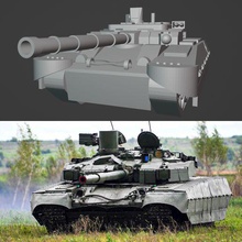 Ucrania tanque t 84 bm trama 3d print model - Mito3D