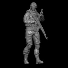 ukrainian modern soldier 3d print model - Mito3D