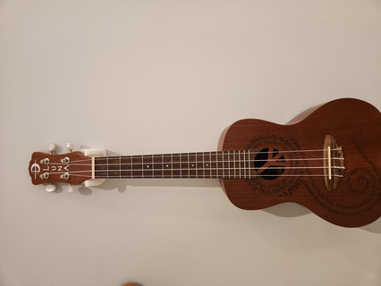 ukulele cabide casa violão parede gancho 3d print model - Mito3D